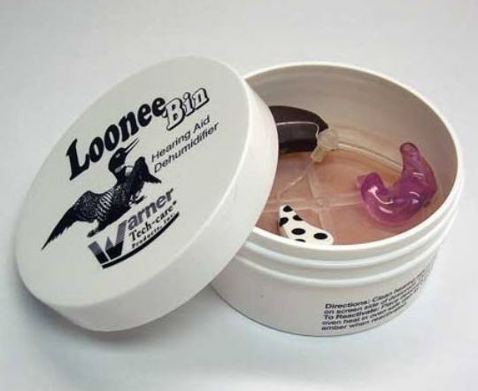 Loonee Bin Hearing Aid Dehumidifier